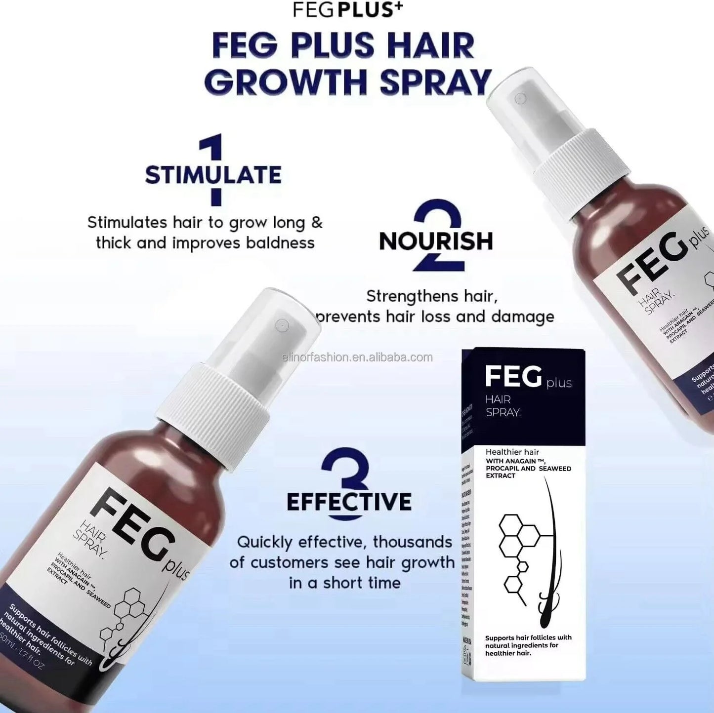 FEG PLUS Hair Growth Spray